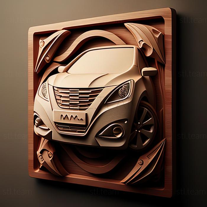 3D model Nissan Fuga (STL)